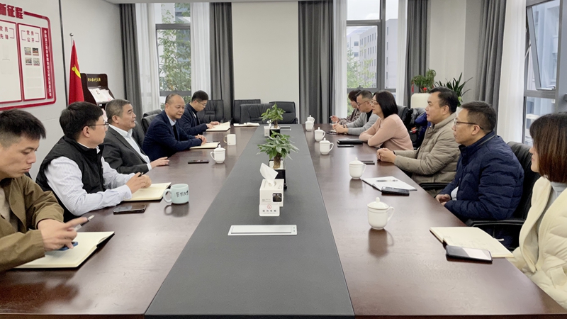 省糧油進出口公司總經理宋耀華、益海嘉里浙江公司總經理杜海濤一行到訪浙江農合