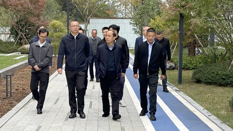 湖州市委常委、副市長許峰調研安吉華都