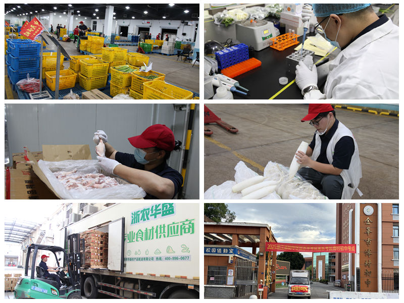 浙農華盛全力保障中考期間校園食品安全